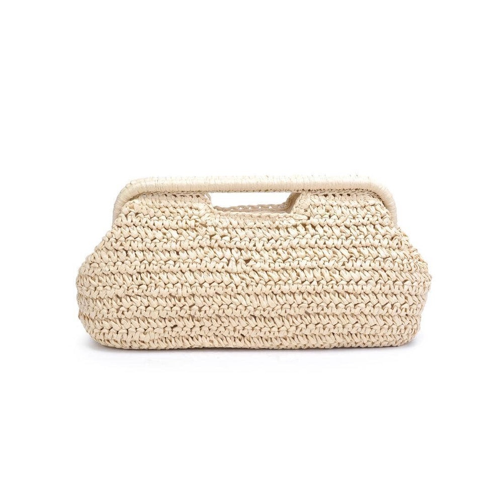 NEW URBAN EXPRESSIONS women's lani clutch in ivory